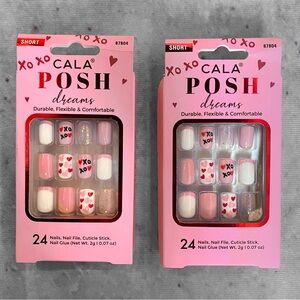 ★ Valentines Day Press On Nails 2pk Bundle ★